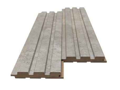 MDF PANEL ΜΕ 3D ΠΗΧΑΚΙΑ 504070 BEAT ST 16/119/2750mm CHICAGO CONCRETE NewPlan