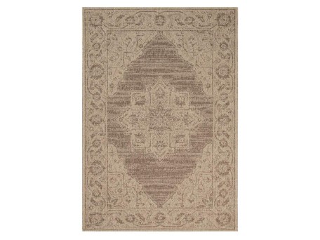 ΧΑΛΙ ETHNIK  204005C BROWN/CARAMEL BEIGE - 200X285  NewPlan