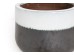 Βάζο Ανθρακί Λευκό (54x54x40) Soulworks 0440060