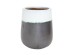 Βάζο Ανθρακί Λευκό (54x54x65) Soulworks 0440063