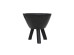 Μπολ Tripto Black (25x25x25) Soulworks 0490114