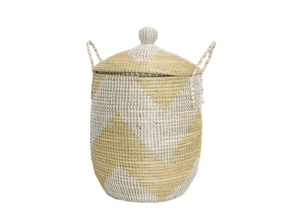 Καλάθι Απλύτων Tortilla με καπάκι και χερούλια (43x50/65) Soulworks 0510043