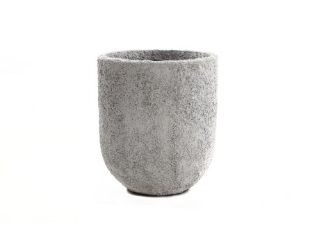 Διακοσμητικό βάζο Siso Gel Coral White (45x45x53) GRC Soulworks 0630017