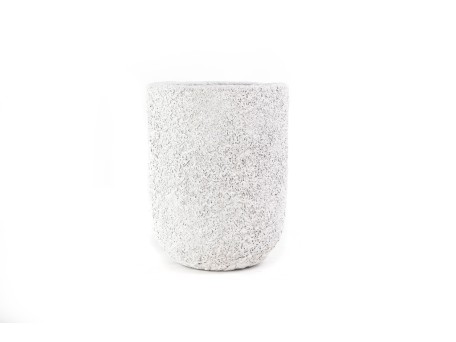 Διακοσμητικό βάζο Siso Gel Coral White (35x35x45) GRC Soulworks 0630016