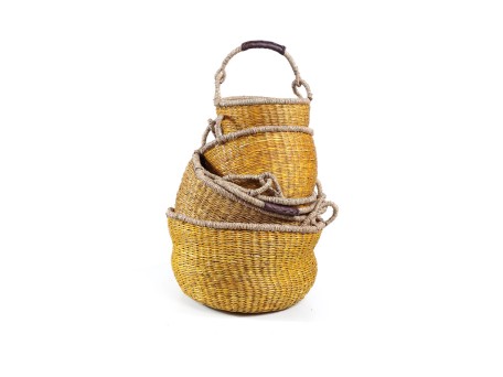 Σετ 5 Καλάθια Terra (40x40x22)+(35x35x20)+(30x30x18)+(25x25x16)+(20x20x14) Soulworks 0680003