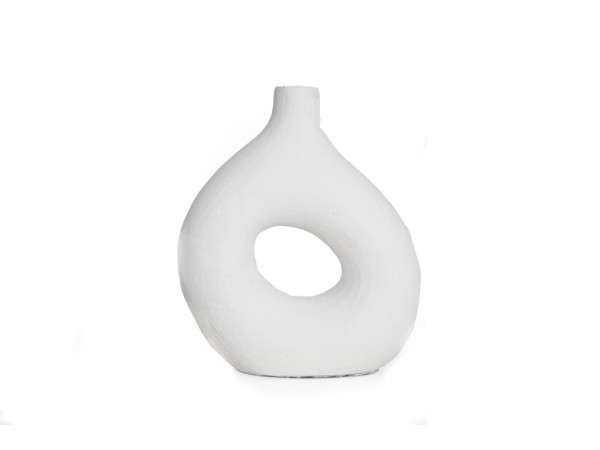 Διακοσμητικό Βάζο Origen White (30x11x33) Soulworks 0750008