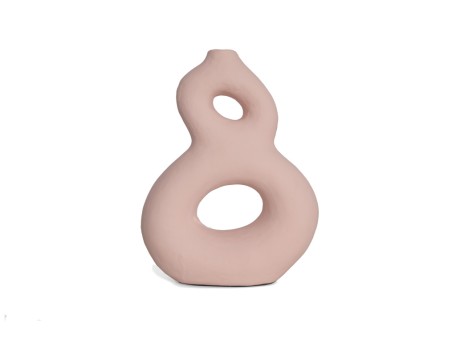 Διακοσμητικό Βάζο Bion Dusty Pink (32x11x41.5) Soulworks 0750013