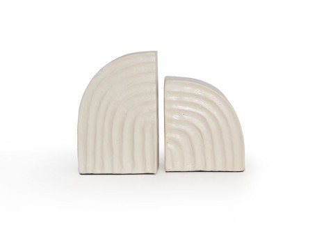 Διακοσμητικό Book End White (14x9x22) Soulworks 0750022