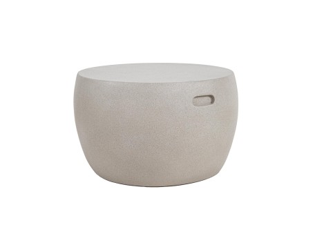Τραπέζι Καθιστικού Randel Grey Round (60x60x39) Soulworks 0800052