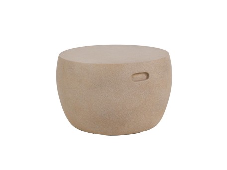 Τραπέζι Καθιστικού Randel Sand Round (60x60x39) Soulworks 0800056