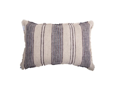 Διακοσμητική Μαξιλαροθήκη Navy Blue/Natural (40x60) 0860007 Soulworks