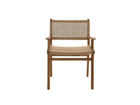 Καρέκλα Τραπεζαρίας με μπράτσα Bertol (60x52x85) Soulworks 0930007