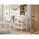 Dino Βρεφική Αλλαξιέρα με 2 ράφια - Λευκή