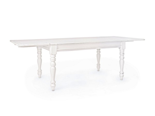 Τραπέζι Επεκτεινόμενο Colette Λευκό (150/195/240x90x76 εκ.)