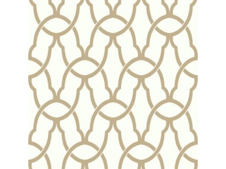 Αυτοκόλλητη Ταπετσαρία Gold Trellis Peel KAL.RMK9121
