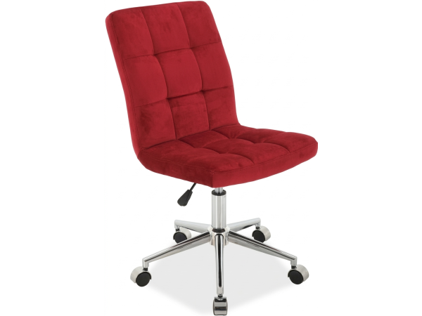 Καρέκλα Γραφείου 020 κόκκινη βελούδο