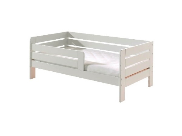 Νηπιακό κρεβάτι  Toddler σε στυλ καναπέ - Horizontal, σε λευκό χρώμα