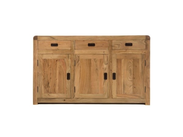 Μπουφές ξύλινος 150 ξύλινος με 3 πόρτες και 3 συρτάρια φυσικό Μπουφές ξύλινος 150 ξύλινος με 3 πόρτες και 3 συρτάρια φυσικό