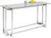 Κονσόλα Table Clara Silver 145x76 εκ. 145x48x76εκ - Ασημί