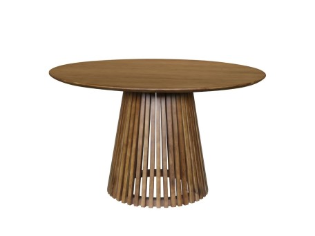 ΤΡΑΠΕΖΙ ΣΤΡΟΓΓΥΛΟ TORRE ΚΑΡΥΔΙ 130x130x76