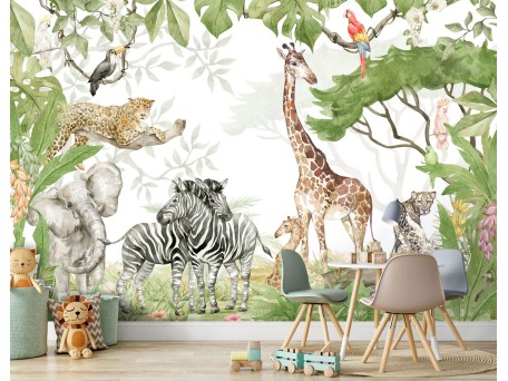 Φωτοταπετσαρία Ζούγκλα 4