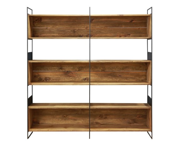 Βιβλιοθήκη ξύλινη 185 Βιβλιοθήκη ξύλινη 185