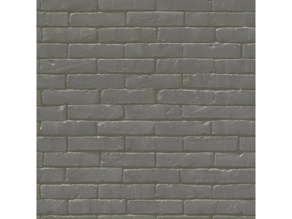 Ταπετσαρία Τοίχου Brick Wall Grey