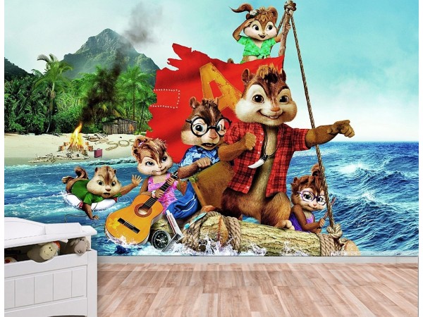 Φωτοταπετσαρία Alvin 1 Φωτοταπετσαρία Alvin 1