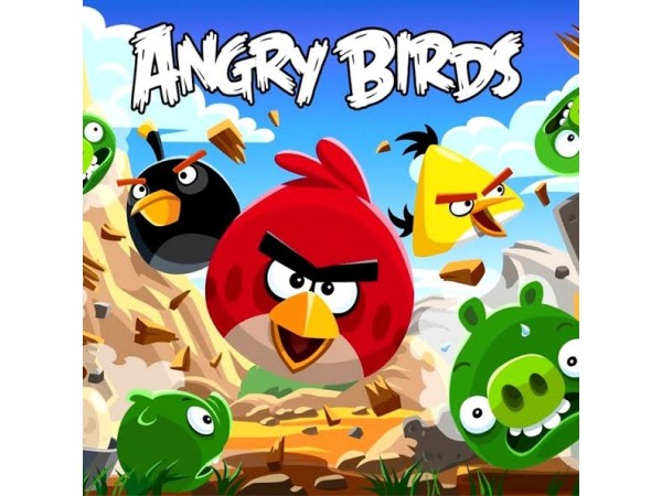Φωτοταπετσαρία Angry birds Φωτοταπετσαρία Angry birds