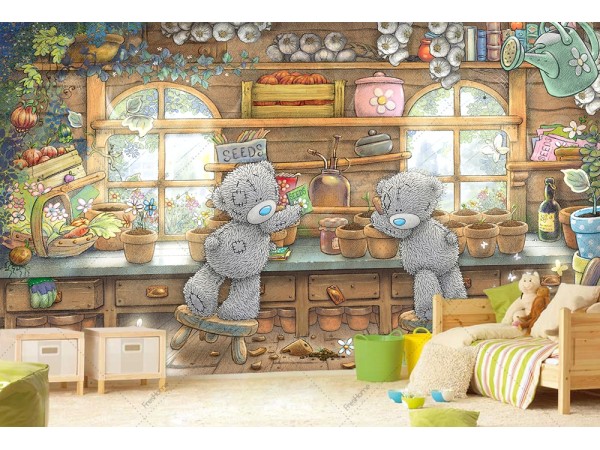 Φωτοταπετσαρία Αρκουδάκια 5 Φωτοταπετσαρία Αρκουδάκια 5