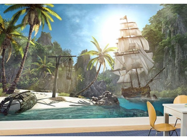 Φωτοταπετσαρία Black Pirate 1