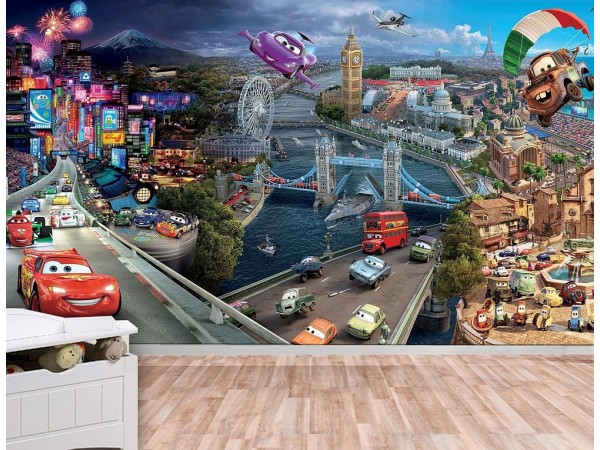 Φωτοταπετσαρία Cars Mc Queen 4 Φωτοταπετσαρία Cars Mc Queen 4