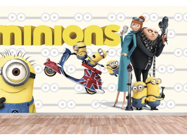 Φωτοταπετσαρία Minions 4 Φωτοταπετσαρία Minions 4
