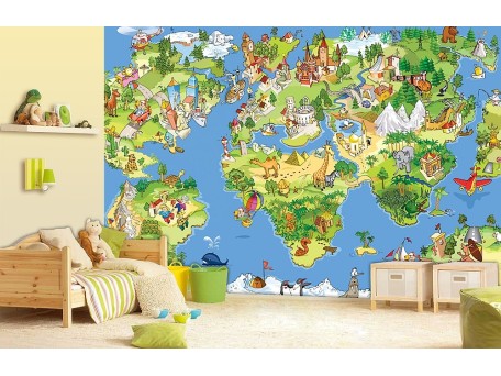 Φωτοταπετσαρία Χάρτης 1